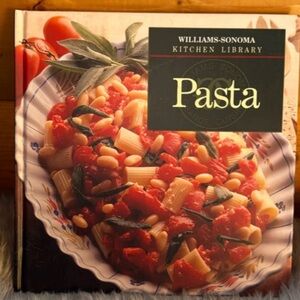 Williams-Sonoma Pasta Cookbook — Red & Cream Cover Art